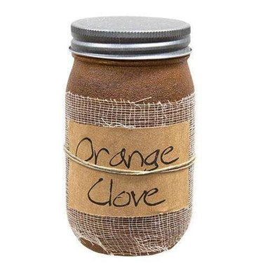 Orange Clove Jar Candle, 16oz - The Fox Decor